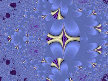 fractal bleu