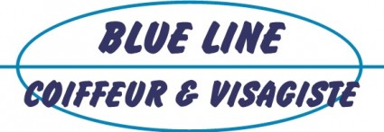 niebieska linia logo