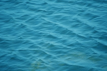 azul agua de ondulación