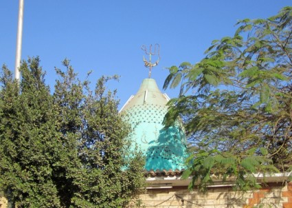 Синяя крыша в Гизе