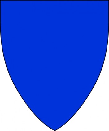 Blue shield clip art