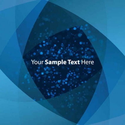 Blue Spot Text Background Vector