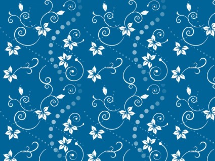 fiori blu swirly