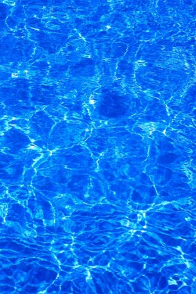 蓝色的水背景图像