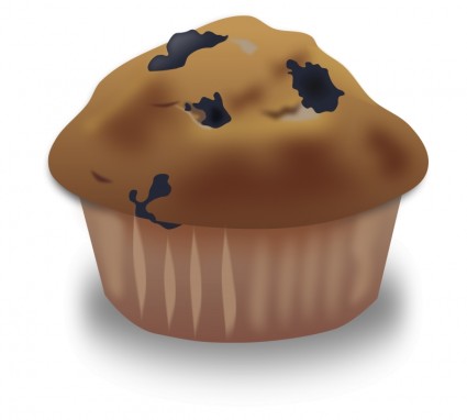muffin de arándano