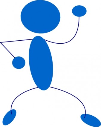 Blueman clip-art