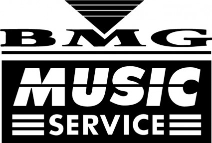 bmg の音楽サービスのロゴ