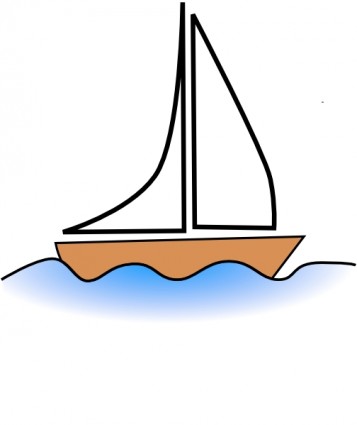 clip art de barco