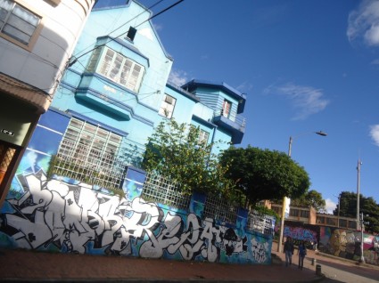 azul de Bogotá casa azul