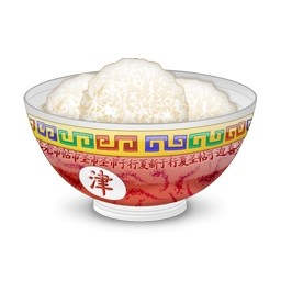 Bol de riz plein