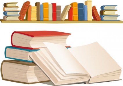 Book Shelves Vector