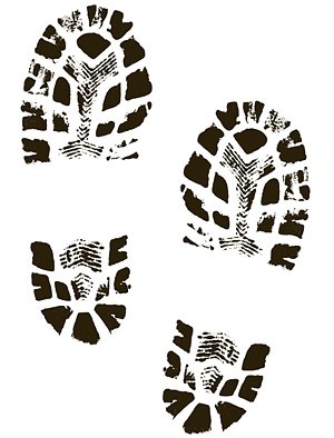 Botas Zapatos calzado impresión clip art
