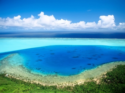 Fondo de pantalla de Isla Bora bora playas naturaleza