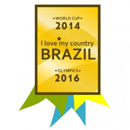 ブラジルのメダル
