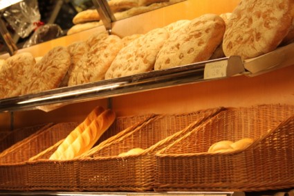 구운된 빵 음식 빵