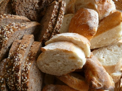 パンの朝食の穀倉地帯