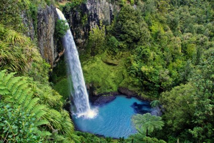 Bridal Veil Fall Neuseeland Wasserfall