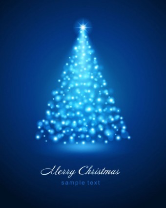 Bright Christmas Background Vector