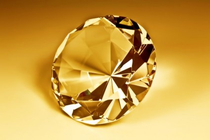foto ad alta definizione di cristallo brillante diamante