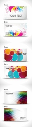 brillante business card template vettoriale