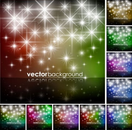 starlight brilian latar belakang vektor
