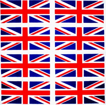 latar belakang bendera Inggris