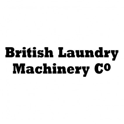 maquinaria de lavandería británico