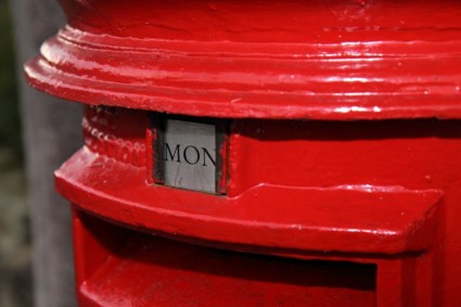 caixa postal britânico