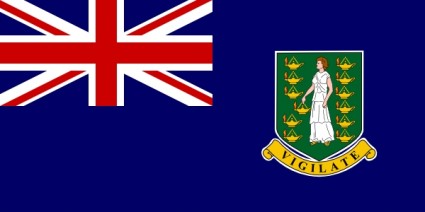 جزر فرجن البريطانية قصاصة فنية