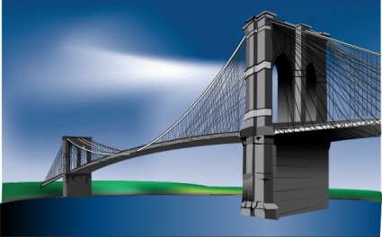 clipart de Brooklyn bridge