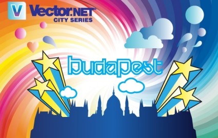 布达佩斯城市矢量
