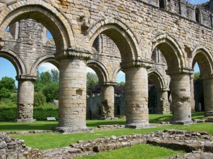 Abbaye de Buildwas Angleterre Grande-Bretagne
