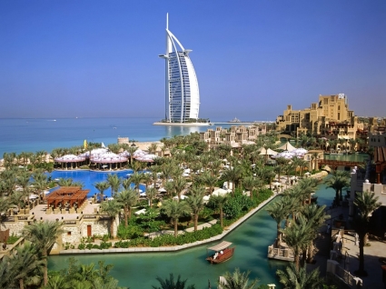 mondo di Burj al Arabi, carta da parati negli Emirati Arabi Uniti