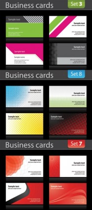 vettore sfondo business card