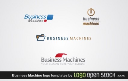 Шаблон логотипа бизнес машины