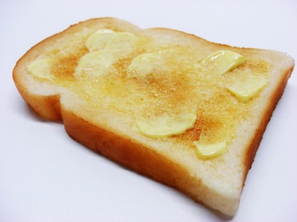bánh mì nướng buttered