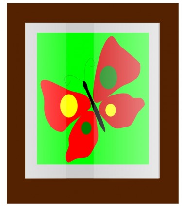 Schmetterling-frame