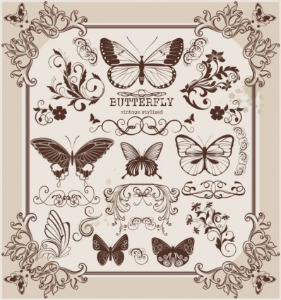 Butterfly Pattern Vector