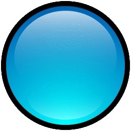 Button Blank Blue