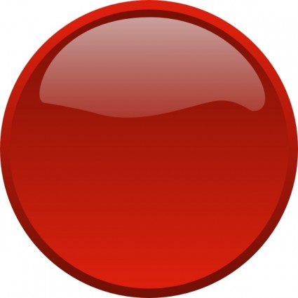 clipart rouge bouton