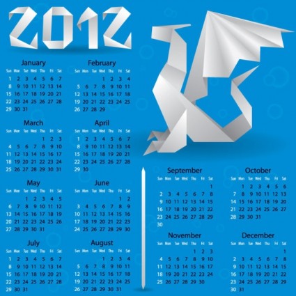 vector de calendario calendario