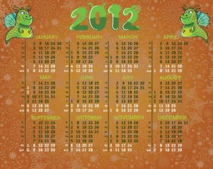 vector de calendario calendario