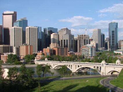Pusat kota Calgary Kanada