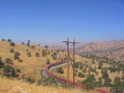California krajobraz gór
