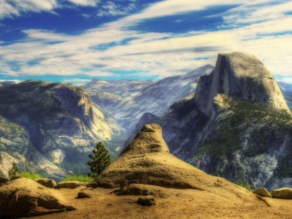 montagne californiane sfondi Stati Uniti mondo