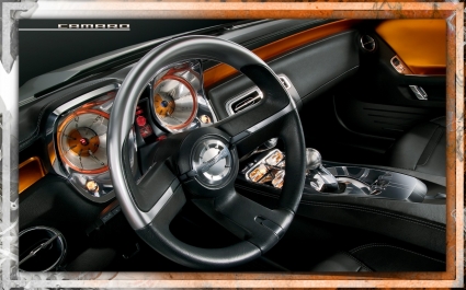 Mobil chevrolet Camaro interior wallpaper