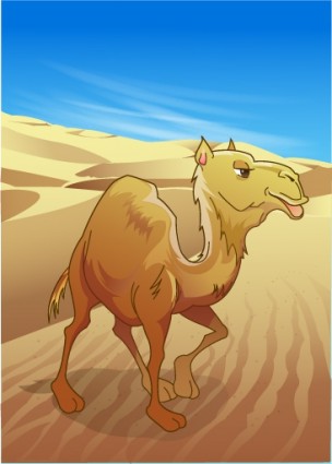 vecteur de chameau