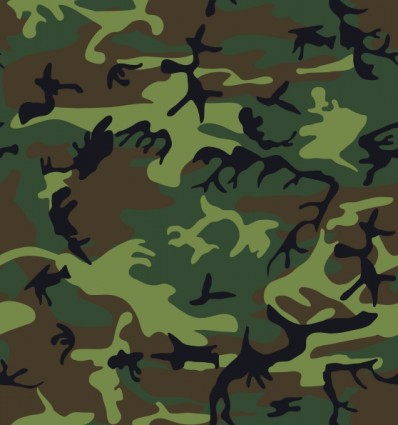 Camouflage-Muster-ClipArt-Grafik