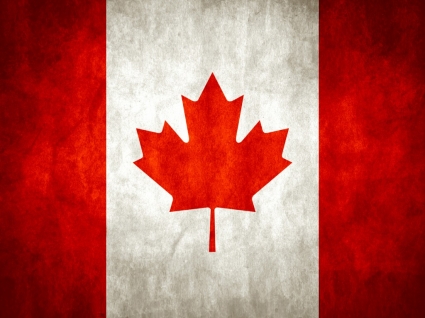 Canada Flag Tapete Kanada Welt