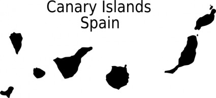 clipart de Canarias
